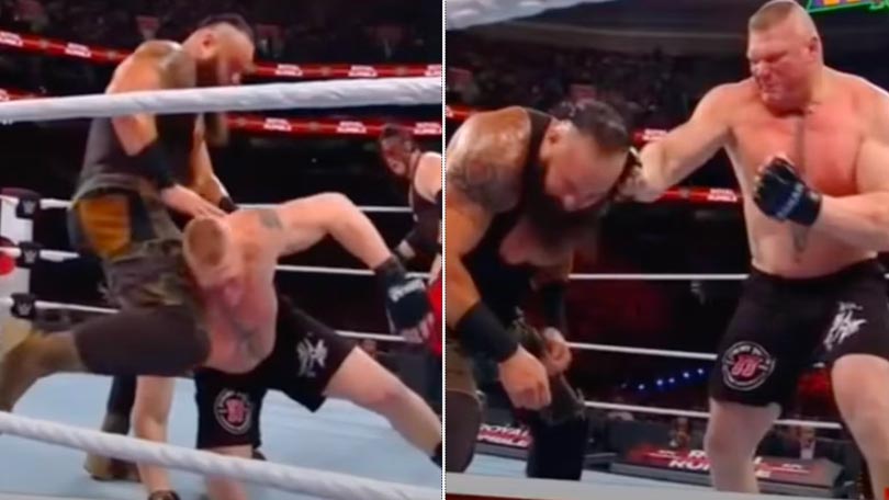 Braun Strowman vs. Brock Lesnar