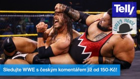 Nepromeškejte dnešní show WWE NXT na Comedy House s českým komentářem!