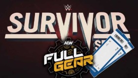 Překvapivá informace o PPV shows AEW Full Gear a WWE Survivor Series