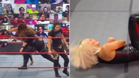 Možné zranění Mandy Rose ve včerejší show RAW
