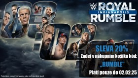 WrestlingShop: Speciální WWE Royal Rumble 2025 sleva!