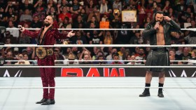 Drew McIntyre hecuje Setha Rollinse před dnešní show RAW