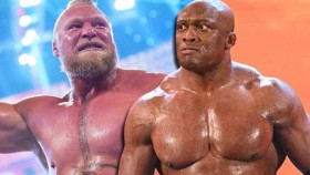 Bobby Lashley tvrdí, že Brock Lesnar byl vyděšen při pohledu do jeho očí