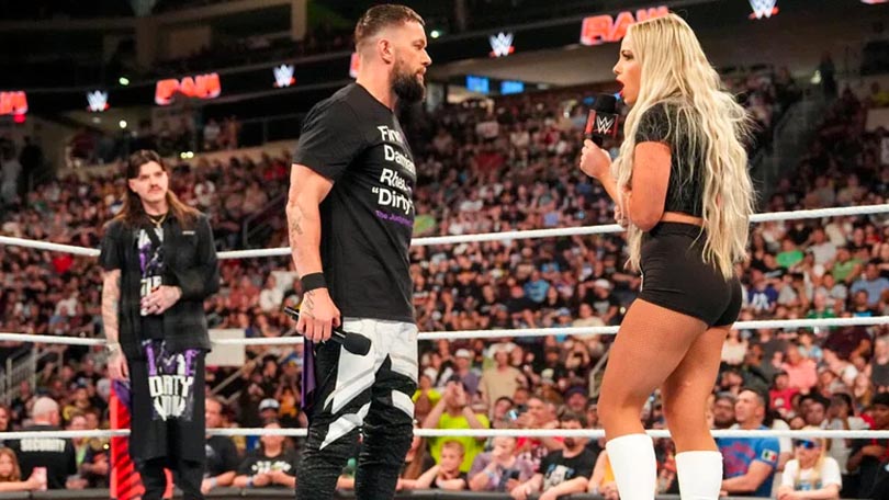 Dominik, Finn Bálor & Liv Morgan