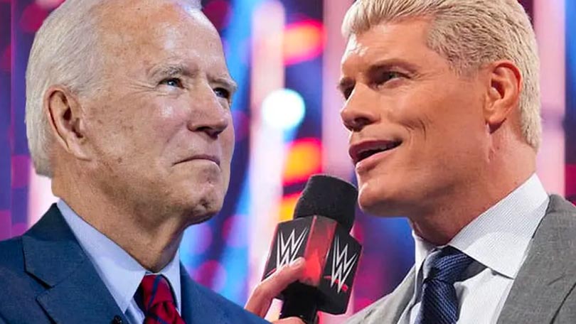 Joe Biden & Cody Rhodes