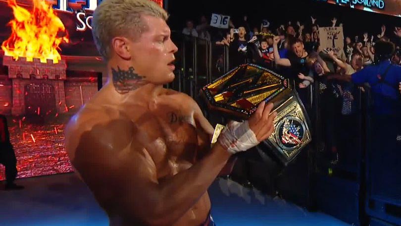 SPOILER: Překvapivý útok na Codyho Rhodese během WWE Clash at the Castle