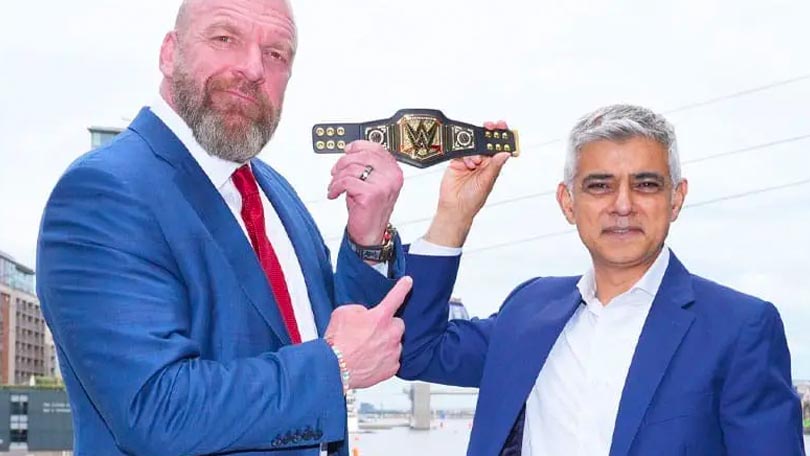 Triple H & Sadiq Khan