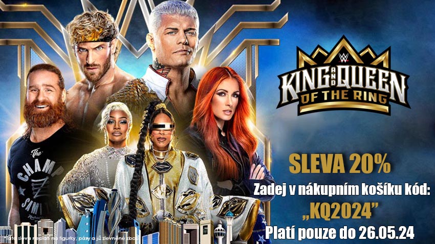 WrestlingShop: Speciální WWE King & Queen of the Ring sleva!