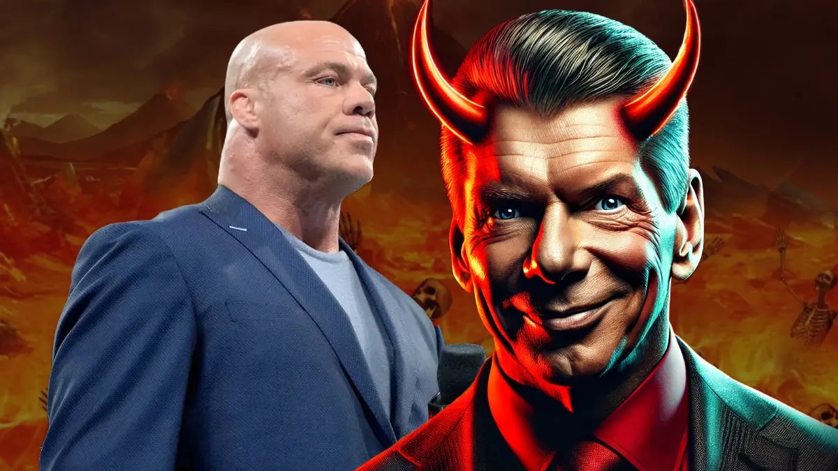 Kurt Angle & Vince McMahon