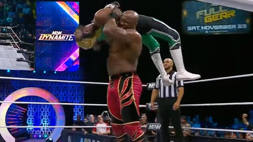 SPOILER z debutového zápasu Bobbyho Lashleyho v ringu AEW