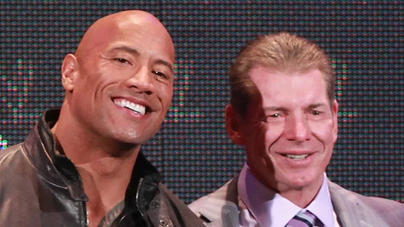 The Rock & Vince McMahon