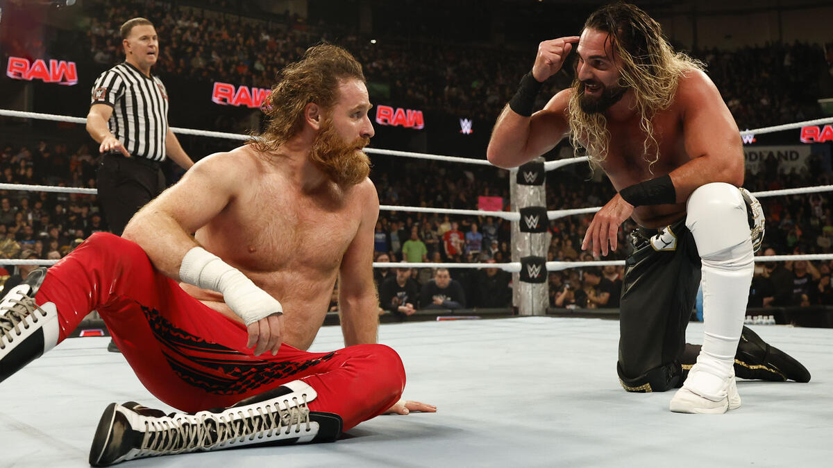 Sami Zayn vs. Seth Rollins