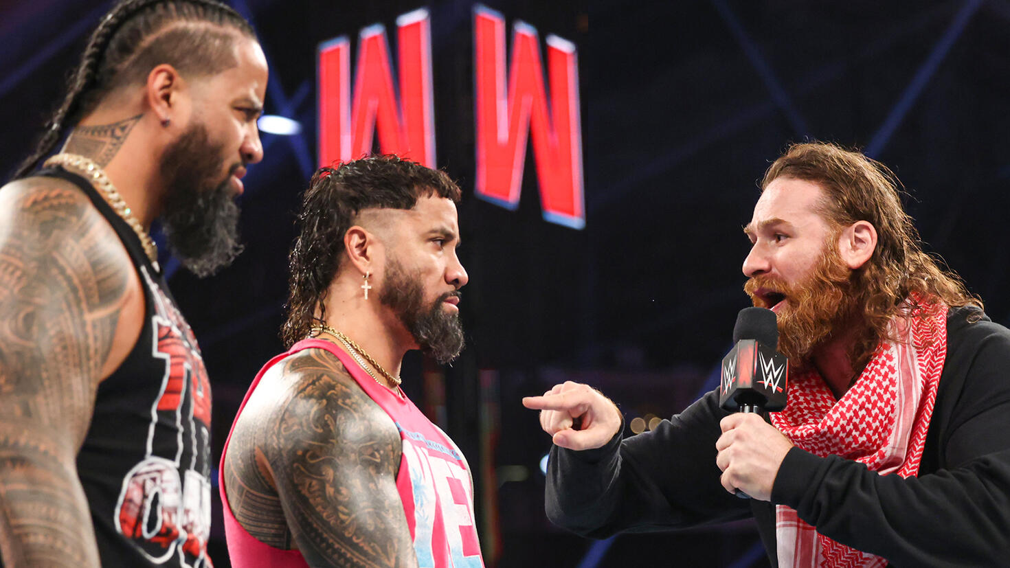 Jimmy Uso, Jey Uso & Sami Zayn