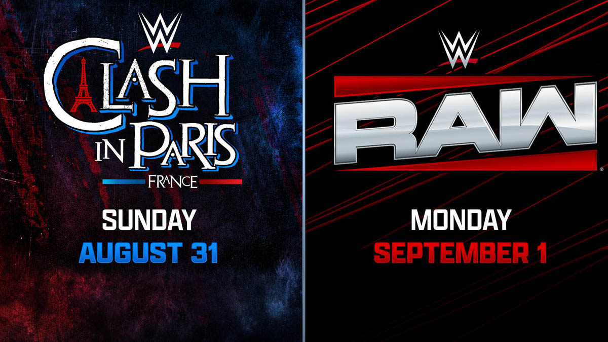 WWE Clash in Paris & WWE RAW