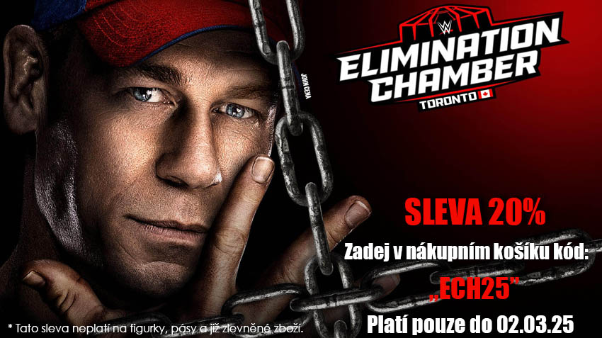 WrestlingShop: Speciální WWE Elimination Chamaber 2025 sleva!