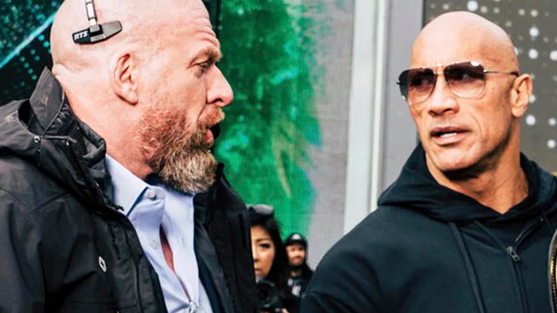 Triple H: The Rock přichází a odchází jak se mu zlíbí, protože si zasloužil tohle právo