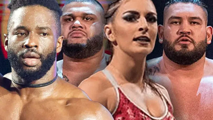 Cedric Alexander, Akam, Sonya Deville & Rezar