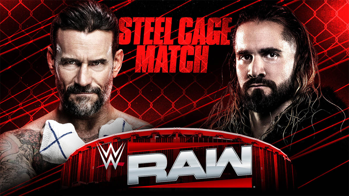 WWE RAW Preview: CM Punk jde do bitvy proti Sethu Rollinsovi v Steel Cage zápase