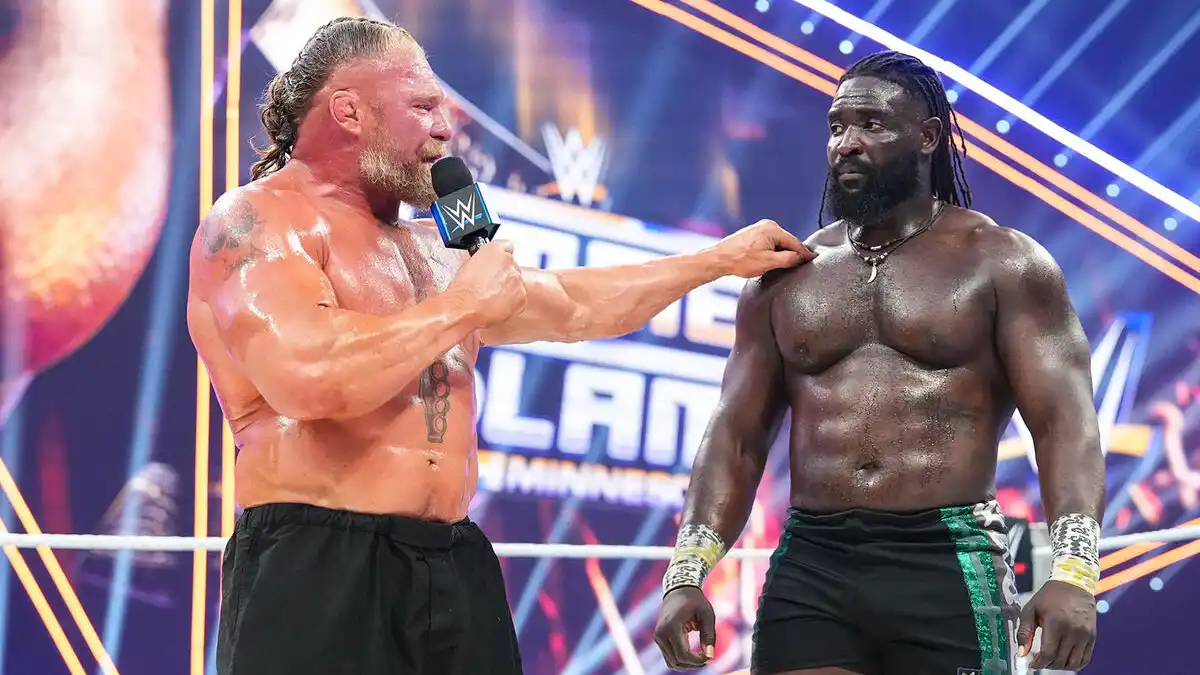 Brock Lesnar & Oba Femi
