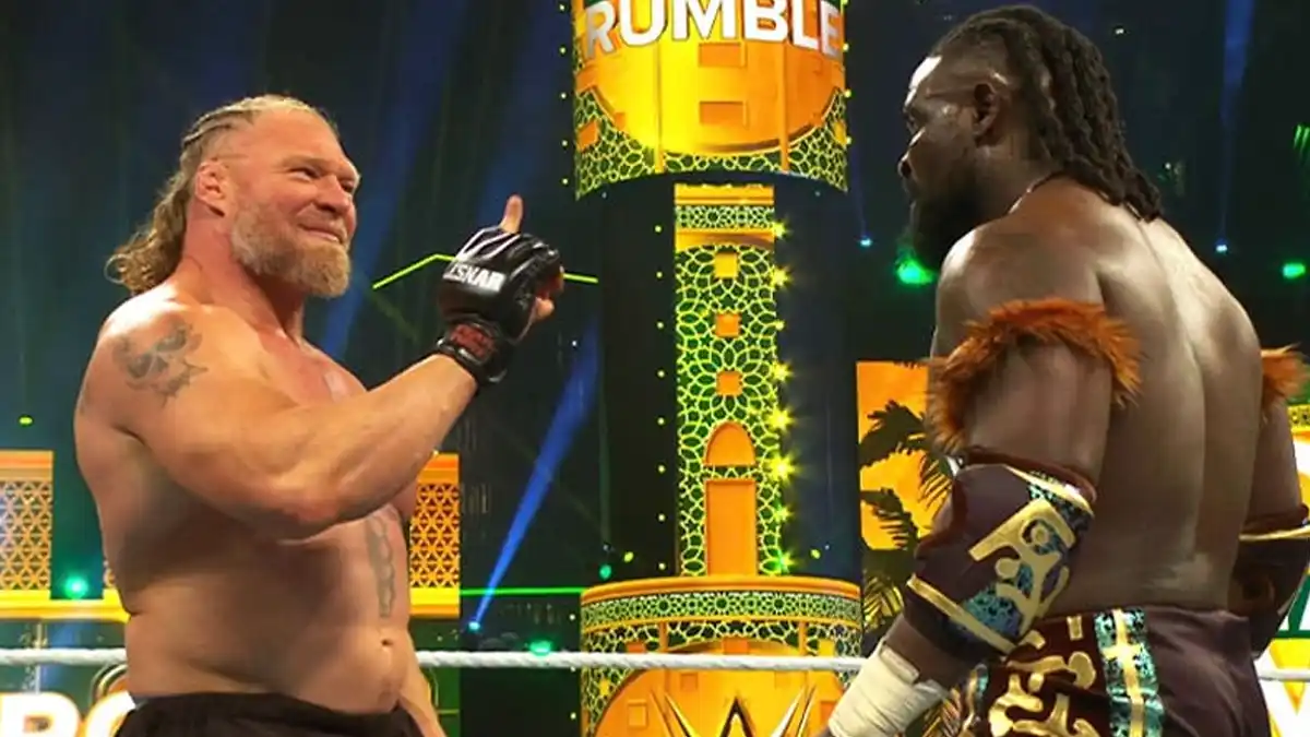 WWE Royal Rumble 2026 - Brock Lesnar vs. Oba Femi