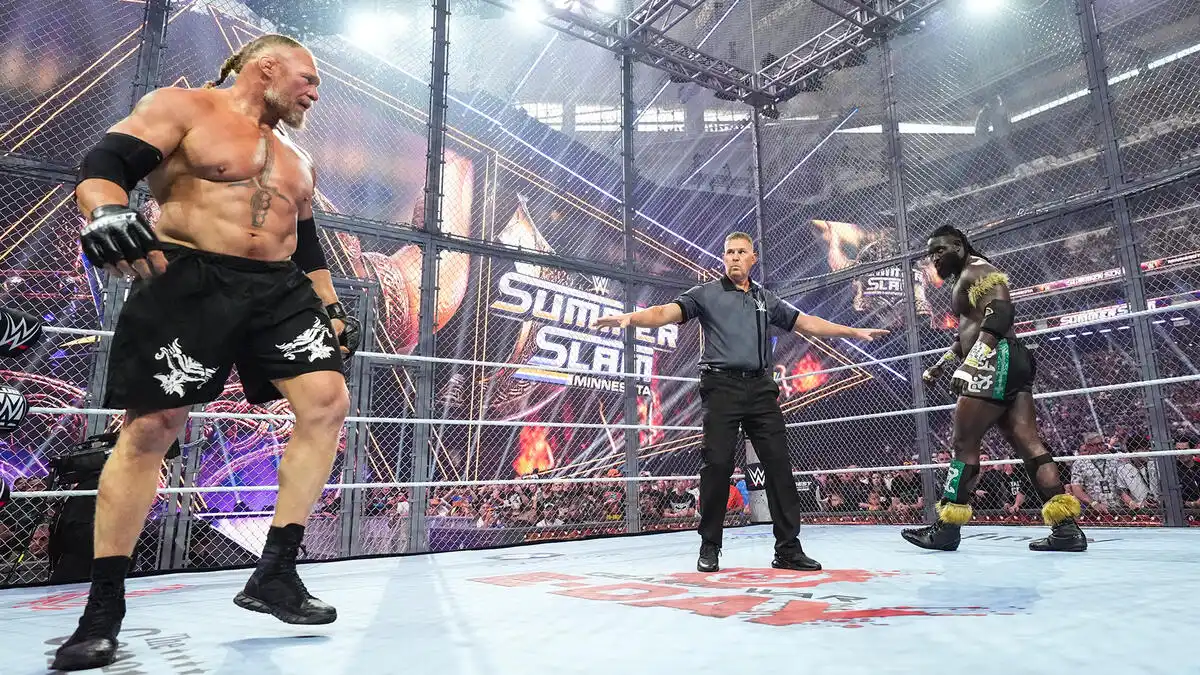 Brock Lesnar vs. Oba Femi