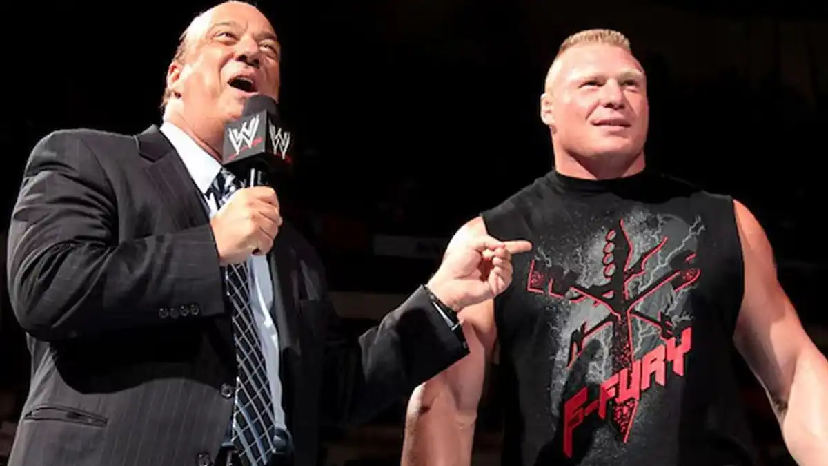 Paul Heyman & Brock Lesnar