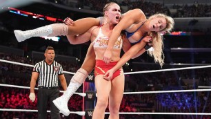 Charlotte Flair vs. Ronda Rousey